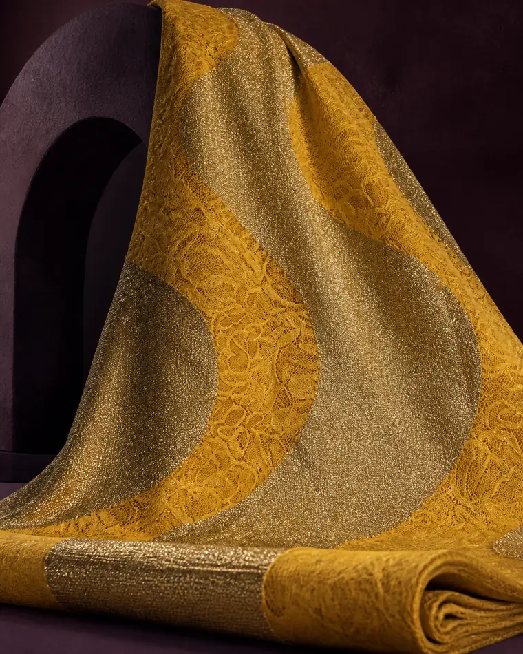 Dentelle Filtex jaune